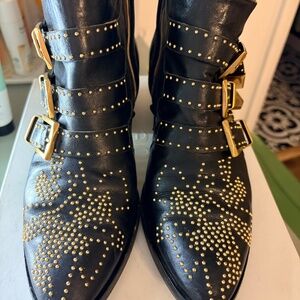 Chloe Susanna Studded Ankle Boots 36.5